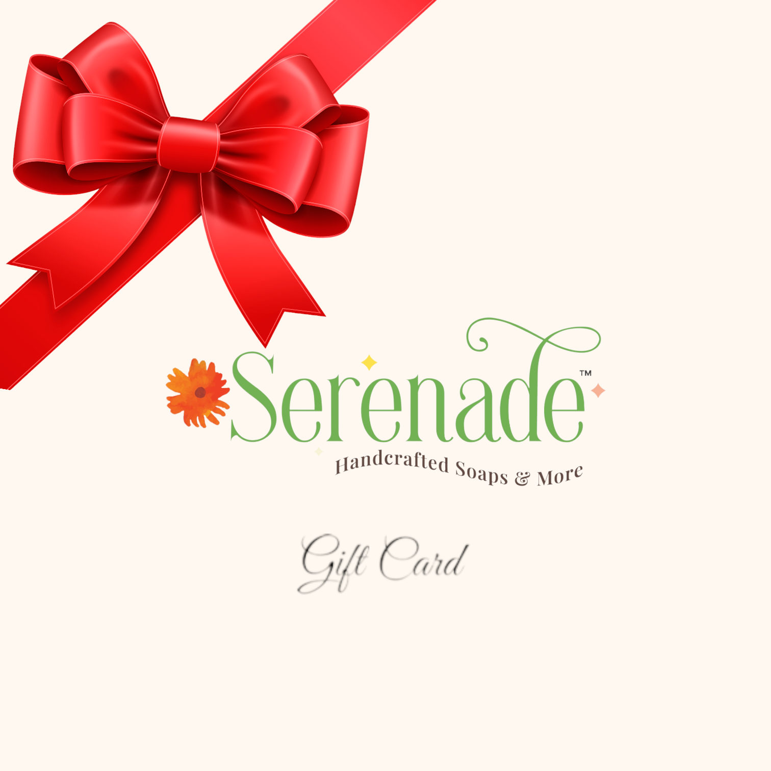 Serenade Gift Card.