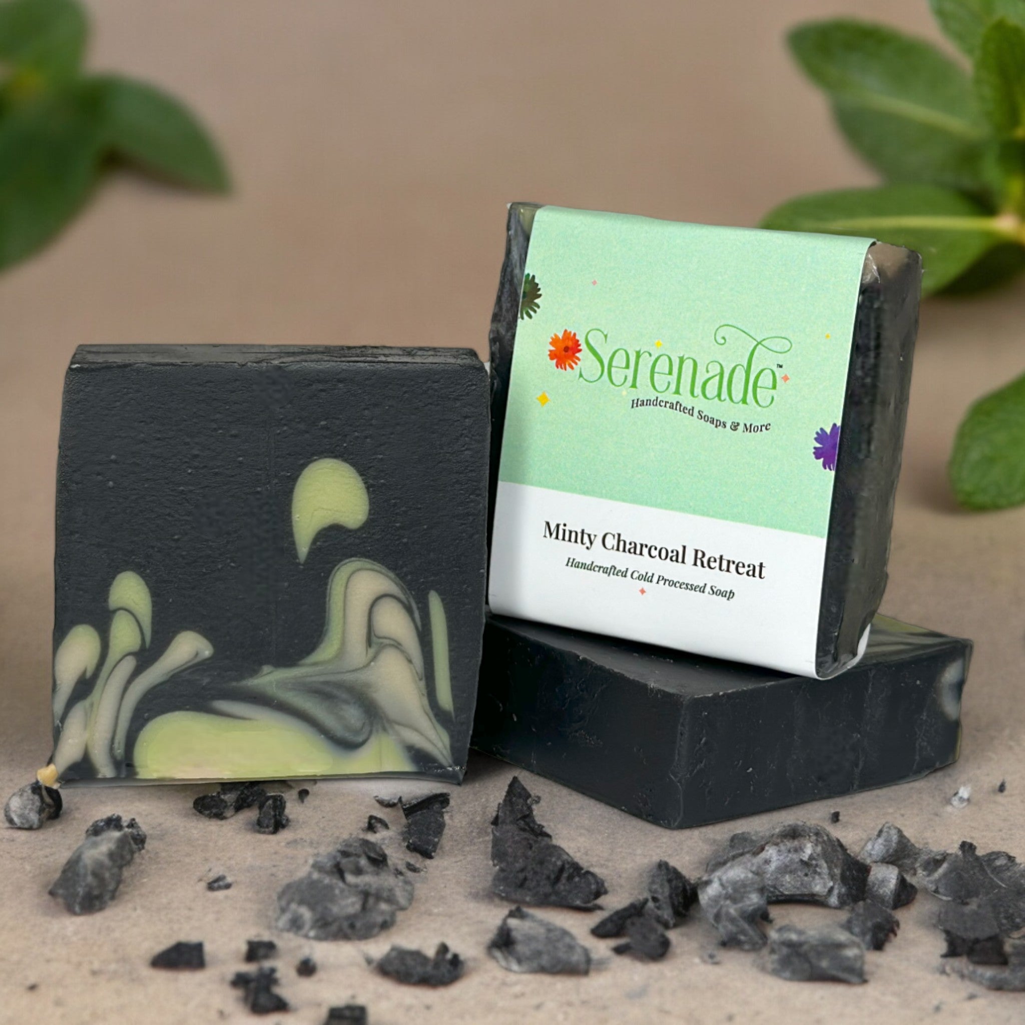 Minty Charcoal Retreat.